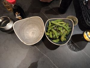 Edamame at Machu Restaurant in Bruehl