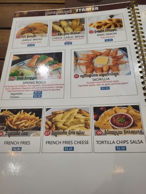 Starter at Happy Special Pizza in Kampot