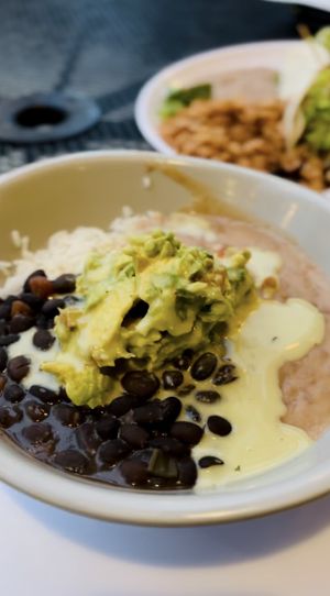 Rice bowl  at Cactus Flower Cafe in Pensacola