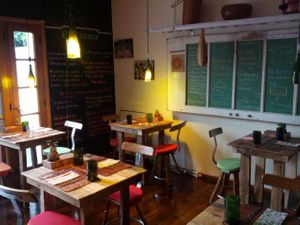 Nice, relaxed atmosphere. at Vida Plena Resto Organico in Mendoza