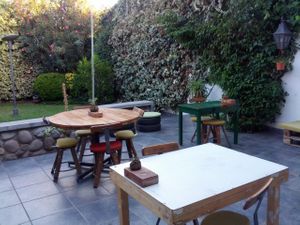 Outdoor seating, fresh & green. at Vida Plena Resto Organico in Mendoza