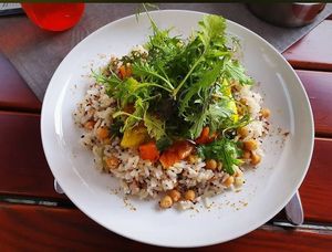 Vegane Bowl at Bistro La Bouchée in Chemnitz