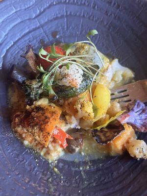 Veg Curry   at Le Vieux Chalet in Champery