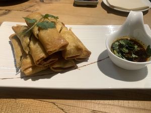 Spring rolls   at Jianshui Suyang Qingshe Minsu in Jianshui