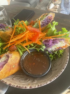 Best spring roll  at Korner SXM in Grand Case