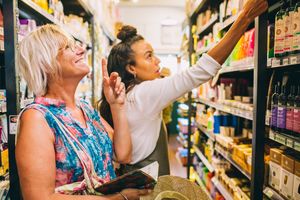 Over 3000 items in store at Kombu Wholefoods in Bellingen