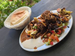 Jerusalem plate at Yababa  in South Brisbane