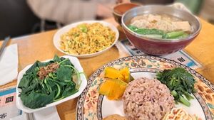  at Vegetarian Restaurant in Taipei