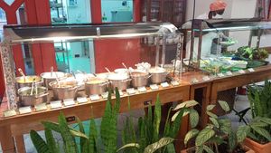 Buffet at Alternativa Casa do Natural in Sao Paulo