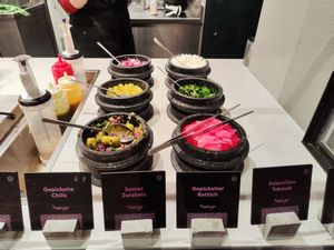 Buffet at Yalda Grill in Zurich