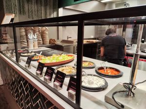 Buffet at Yalda Grill in Zurich