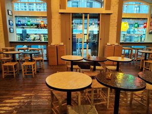 Interior at Yalda Grill in Zurich