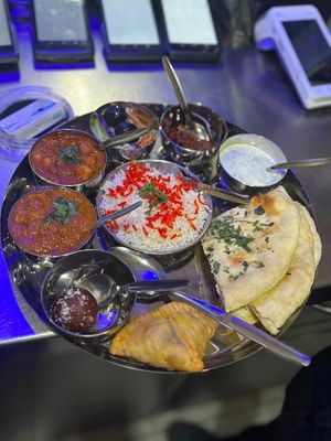  at Indian Essence cafe in Terrassa