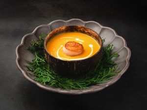 Pumpkin Wave at VinRice Restaurant in Erfurt