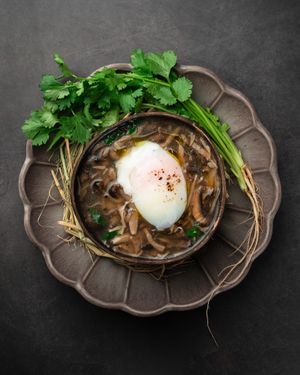 Mushroom Bliss at VinRice Restaurant in Erfurt