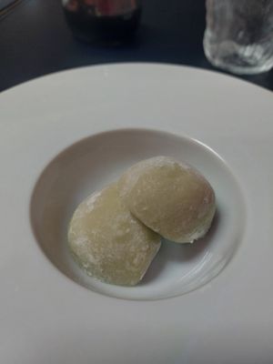 veg mochi at Raito Fantastic Fusion in Milan