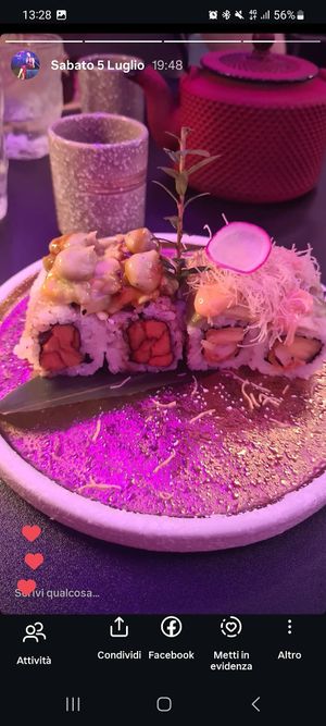 Roll vari vegani at Raito Fantastic Fusion in Milan