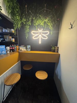 Seating area   at Ważka in Wroclaw