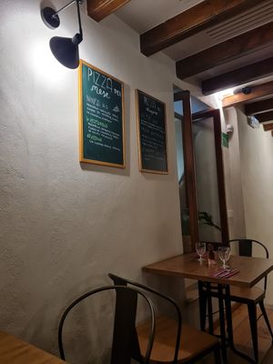 Inside at A Gogò Pizzabar  in Mallorca