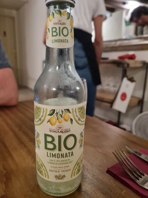 Italian lemonade at A Gogò Pizzabar  in Mallorca