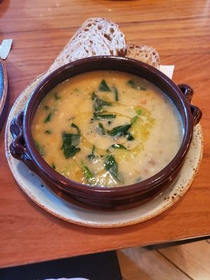 Lentil soup (order ahead) at Cafe 33 in Kyoto