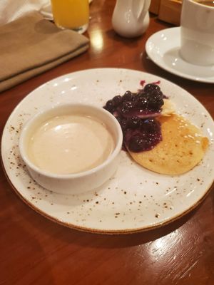 Vegan pancakes (order ahead) at Cafe 33 in Kyoto