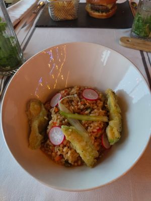 Risotto at Urban Beach Gastrobar in Benidorm