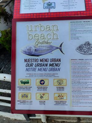  at Urban Beach Gastrobar in Benidorm
