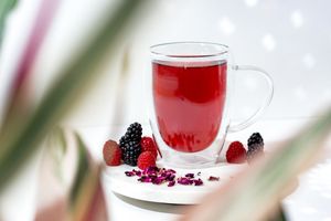 Rockin' Cat Organic Coffee & Tea Point Breeze - Organic Hibiscus Berry Herbal Infusion. at Rockin' Cat Organic Coffee & Tea in Pittsburgh