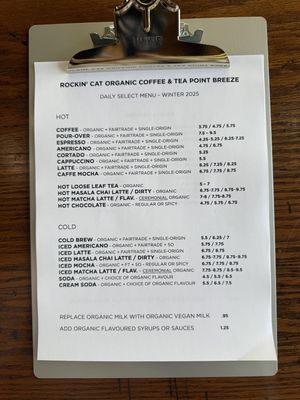   at Rockin' Cat Organic Coffee & Tea in Pittsburgh