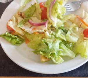 Ensalada especial at Os Faroles in Xove