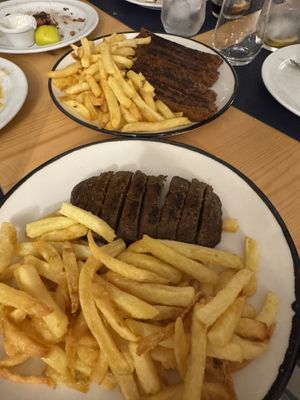 Vega steak and ribs   at Os Faroles in Xove