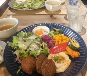 Vegan meal! at Absinthe Org. Salad & Grill - アブサン・オーグ in Osaka