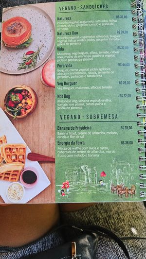 Cardápio at Villa Mandelli - Crepe Delícia in Matinhos