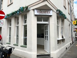 Entrance at Falafel Kitchen  in Mainz