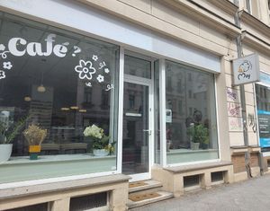 Café von außen at May Café in Leipzig