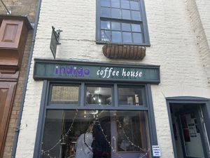 Front   at Indigo Cafe in Cambridge