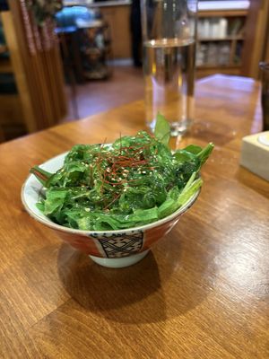 seaweed salad  at Gin Ramen & Asian Tapas in Alexandria