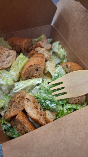 Caesar Salad with Croûtons! at The Moody Foody in Maple Ridge