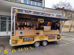Exterior at Monkey Munch in Zurich