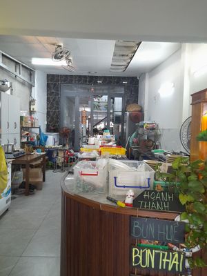 Kitchen area at the back at CHAY GIA ĐÌNH NHẬT HẠ in Ho Chi Minh City