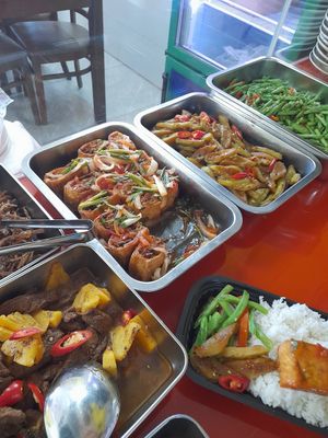 Com chay selection at CHAY GIA ĐÌNH NHẬT HẠ in Ho Chi Minh City