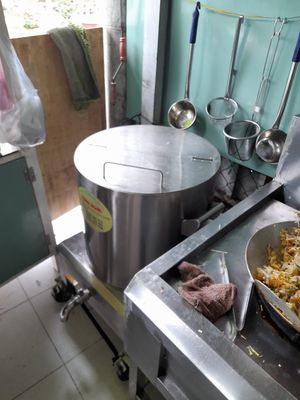 Vegan broth at Hủ Tiếu Chay Âu Lạc Q7 in Ho Chi Minh City