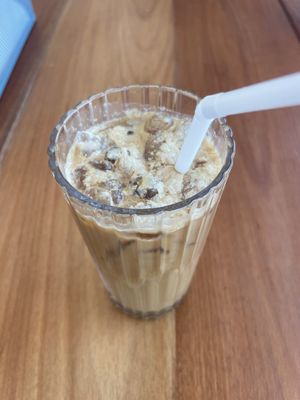 Iced coconut   at SOL in Surat Thani