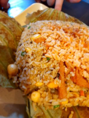 Lotus seeds rice at Tiệm Chay Heye - Hương Vị Đài Loan in Ho Chi Minh City