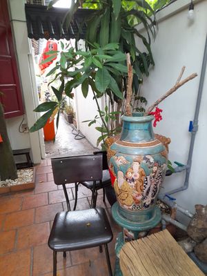 Beautiful gardens at Tiệm Chay Heye - Hương Vị Đài Loan in Ho Chi Minh City