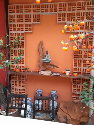 Garden area at Tiệm Chay Heye - Hương Vị Đài Loan in Ho Chi Minh City