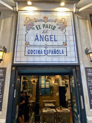   at El Patio del Angel in Malaga