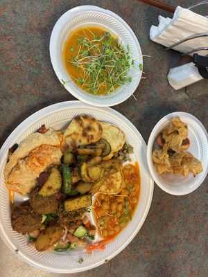   at Chickpeas Mediterranean Grill in Mobile