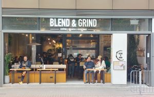 Shop front at Blend & Grind - Kennedy Town in Hong Kong Island